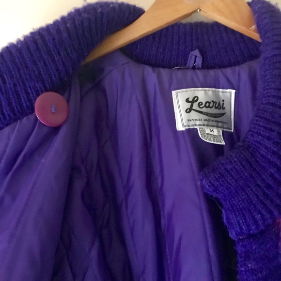 Vintage printed sweater coat - Picture 2 of 7